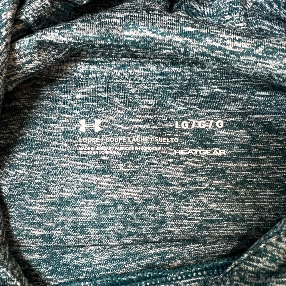 Women's Under Armour Tech Hoodie Teal in Size Large - Picture 4 of 5